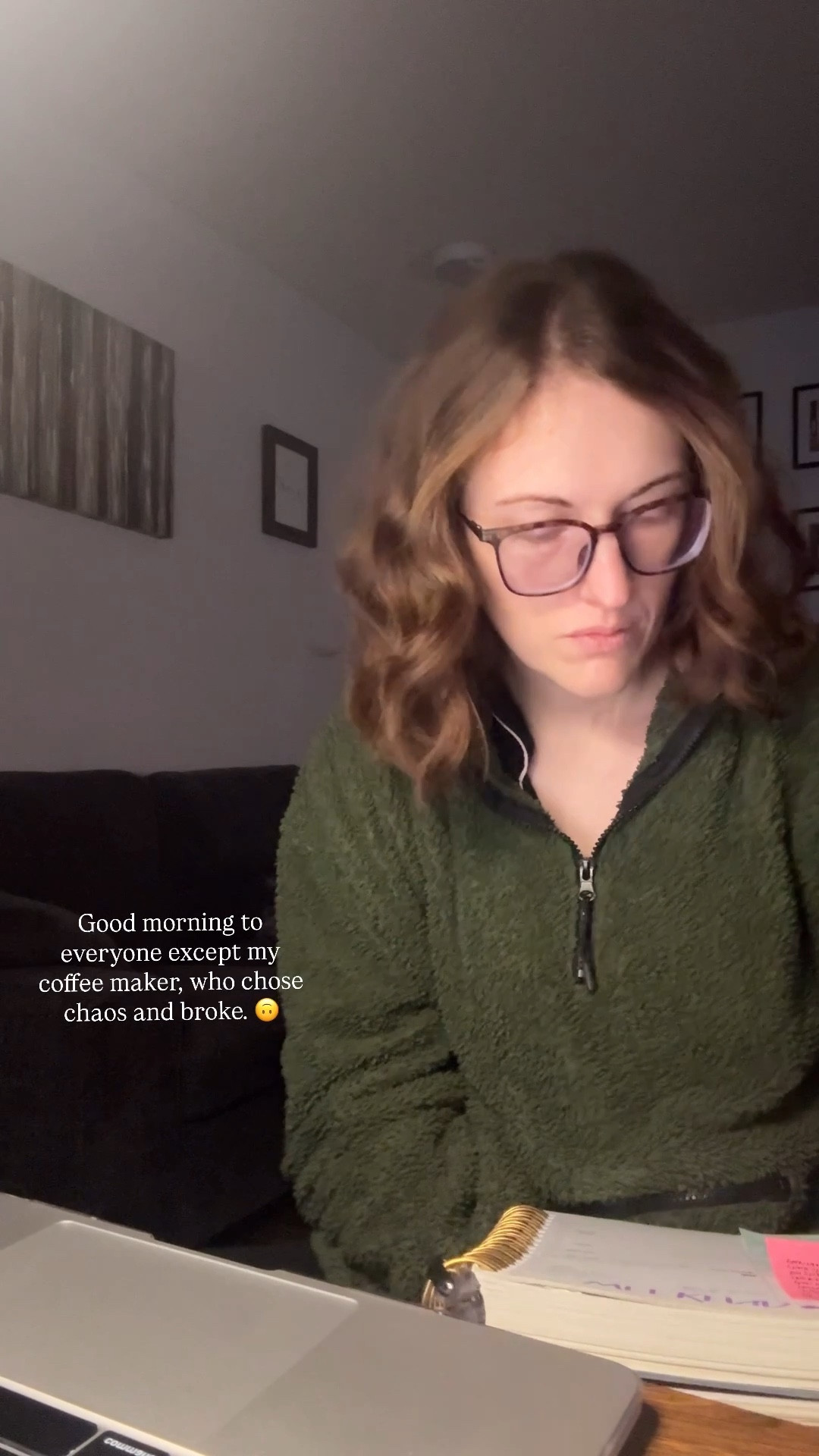 Clearly she forgot she’s an essential employee 😂

Still living in this pullover as my shoulder heals, but I’ll be linking similar options and my morning routine necessities. If you have a coffee maker you love share it below!!👇🏻 

#LTKmomlife #LTKmorningroutine #LTKdayinmylife