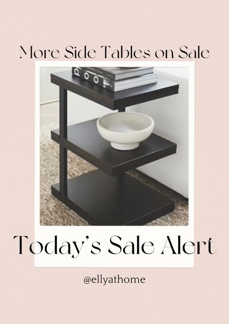 Today’s sale alert! Side tables on sale at Pottery Barn!choose this three tier table or other choices on sale too! Black, wood, brass. Living room, family room, bedroom. Home decor accessories. 


#LTKsalealert #LTKhome