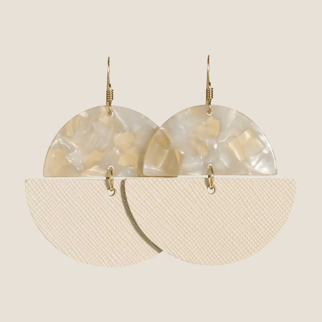 Blank Canvas Lunas | Nickel and Suede