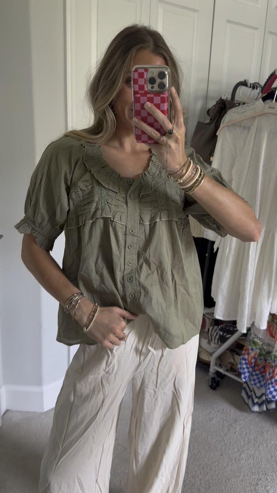 Womens 2025 Summer Trendy Ruffled Top Shapeless Billowy Tunic Swing Blouse with Puff Sleeve -XS

#freepeople #lookforless #affordablefashion #budgetfriendly #budgetfashion #freepeopleinspired #freepeopledupes #amazon #amzonfinds #amazonmusthaves #amazonvirtualtryon #amazonfavorites #amazonfashion #founditonamazon #founditonamazonfashion amazon haul, amazon clothing haul, affordable fashion, clothing haul, spring clothing haul, summer clothing haul, amazon fashion, amazon finds, amazon fashion 2025. 

#LTKStyleTip #LTKSaleAlert #LTKFindsUnder50