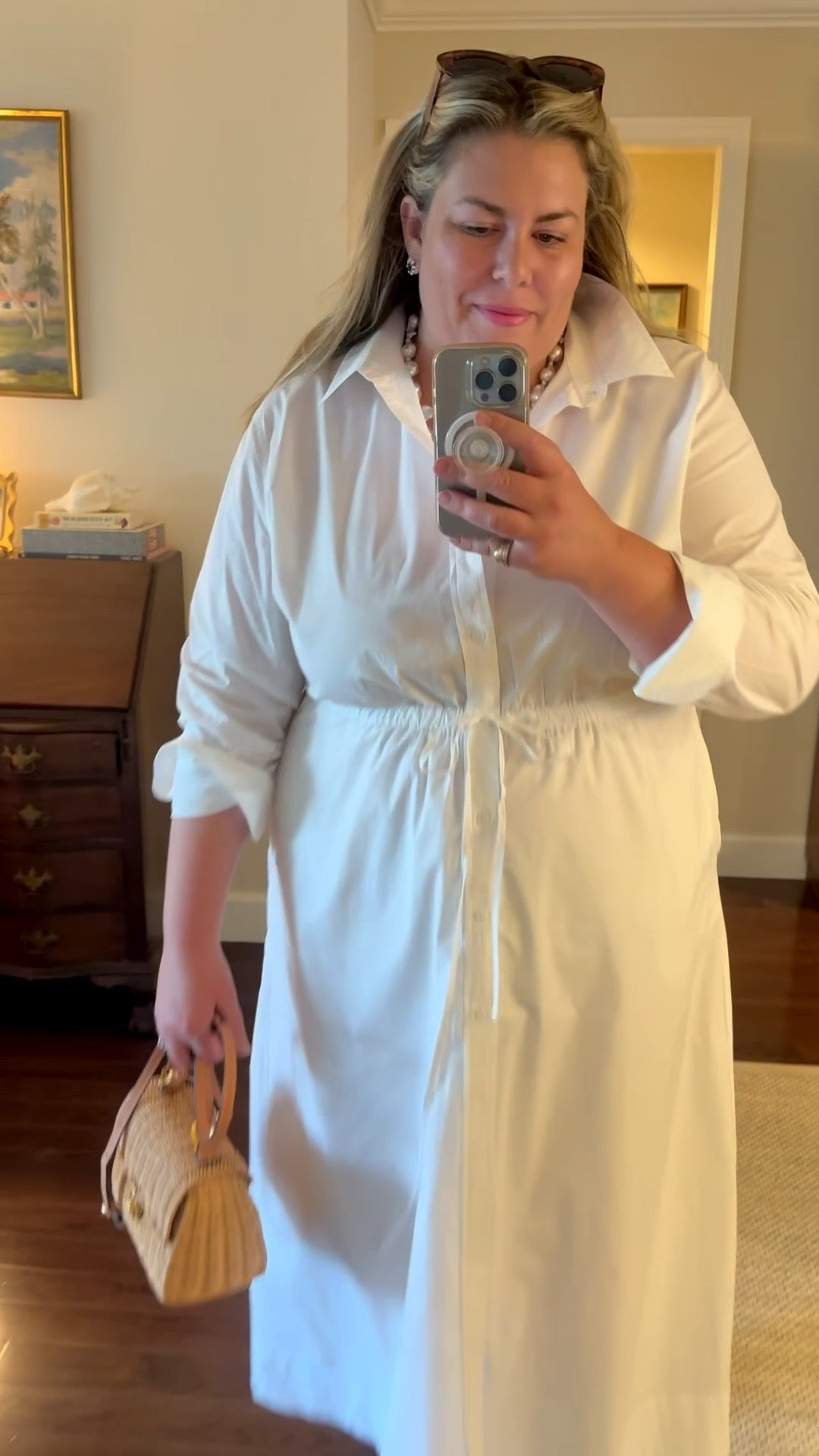 Easy white shirt dress for a girls lunch! Linking this and my other @Tuckernuck favorites right now!

#LTKootd #LTKPlusSize #LTKSeasonal