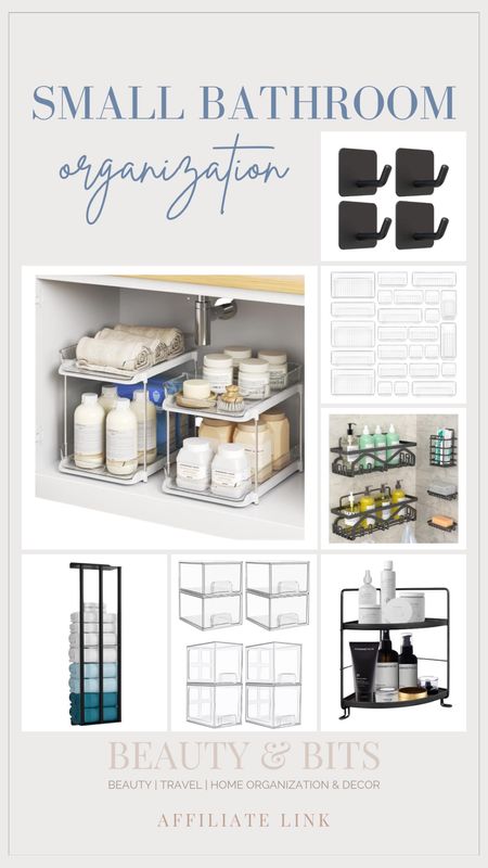 Organization Ideas for Small Bathrooms

#LTKsalealert #LTKhome