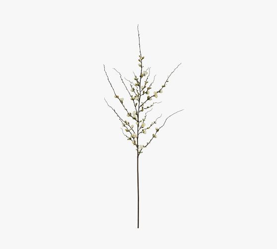 Faux Peach Blossom Half Dozen Stems | Pottery Barn (US)