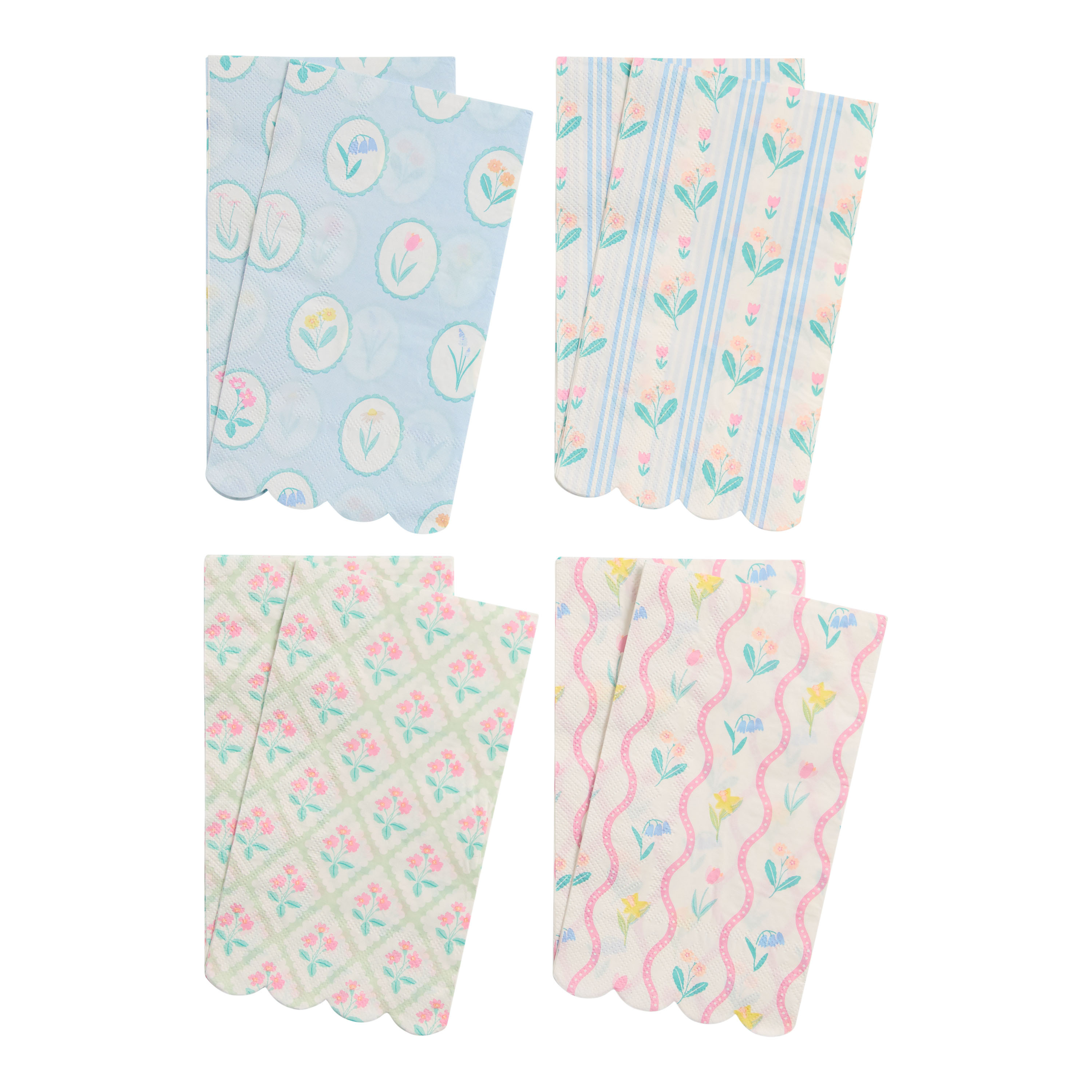 Meri Meri Floral Bloombury Guest Napkins 16 Count | World Market