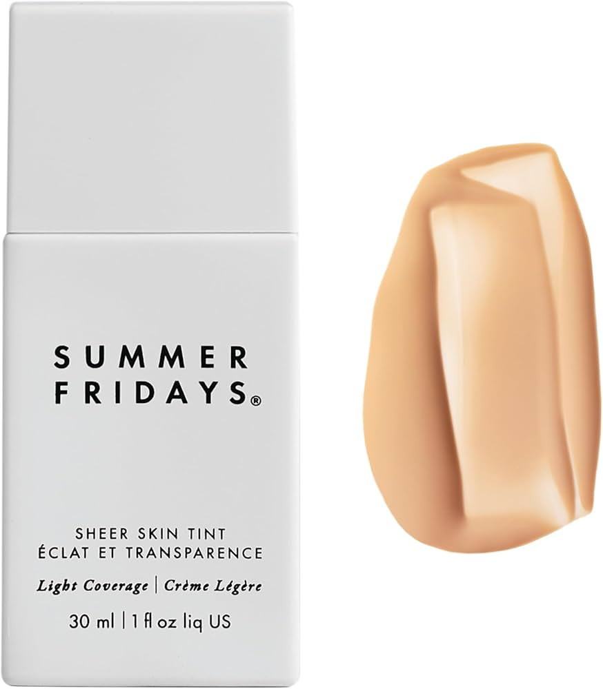 Summer Fridays Sheer Skin Tint - Skin Tint with Hyaluronic Acid - Helps Diminish Uneven Skin Tone... | Amazon (US)