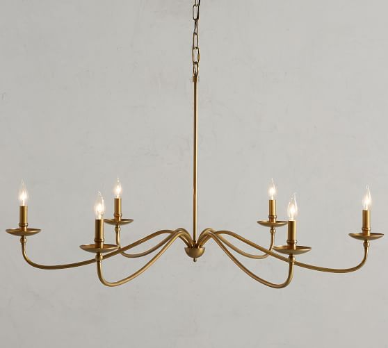 Lucca Iron Chandelier | Pottery Barn (US)