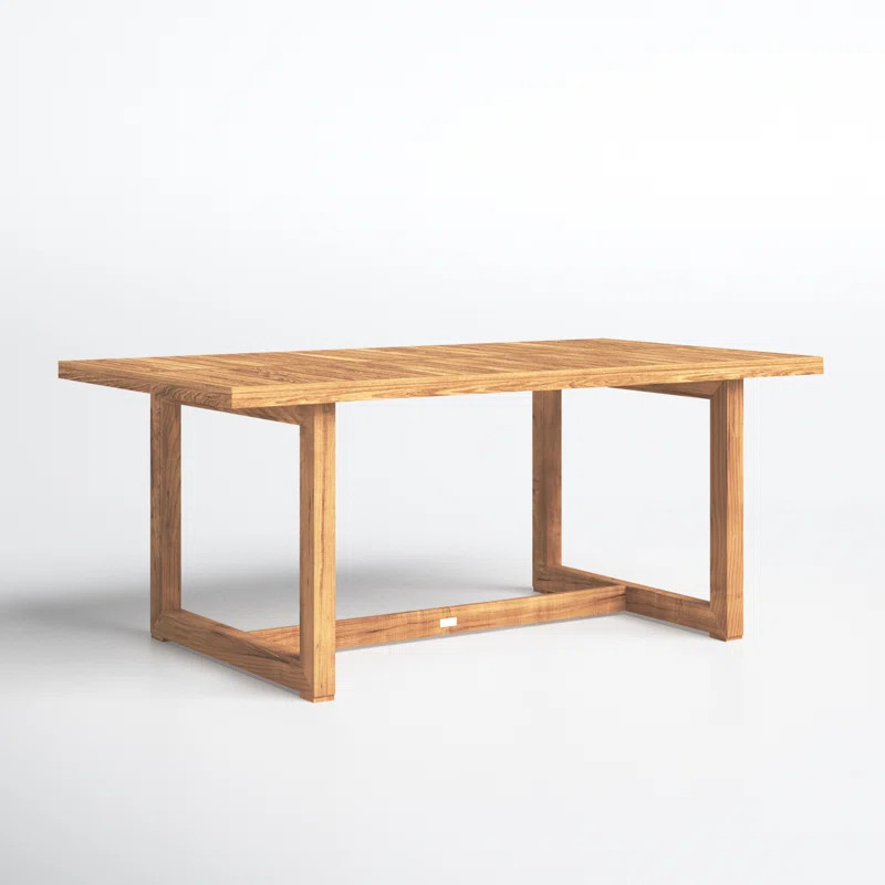 Melrose 70.8'' Teak Outdoor Dining Table | Joss & Main