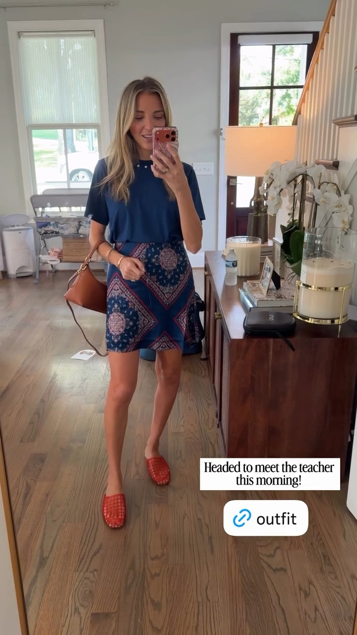 Headed to meet the teacher!  

 #LTKgrwm #LTKootd