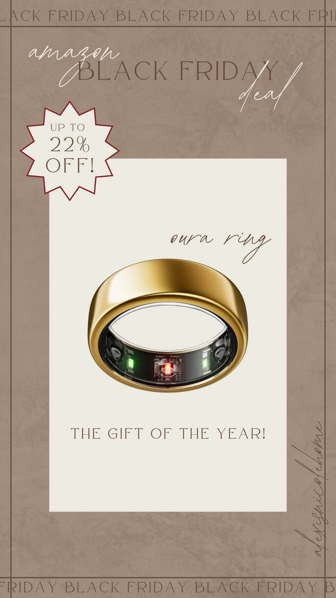 All the rave this year 🙌🏽✨ I think I might need one...? 22% off the oura ring! 

#LTKCyberWeek #LTKSaleAlert #LTKFamily