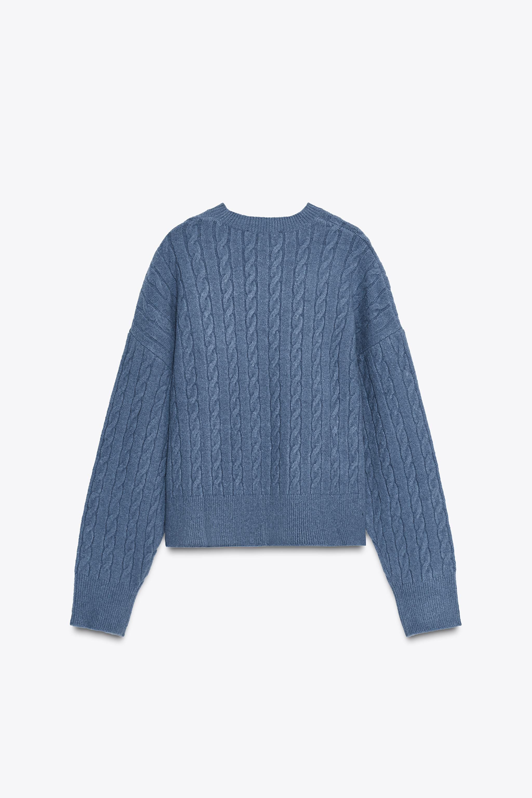 CABLE KNIT SWEATER | Zara US