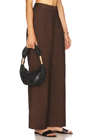 WeWoreWhat x REVOLVE Tailored Pant in Chestnut from Revolve.com | Revolve Clothing (Global)