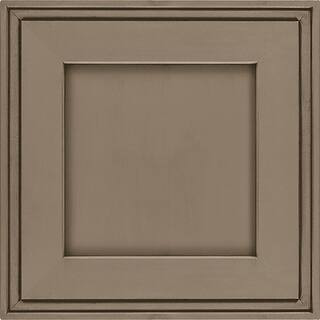 Darcy 14 1/2 x 14 1/2 in. Cabinet Door Sample in Maple Monument | The Home Depot