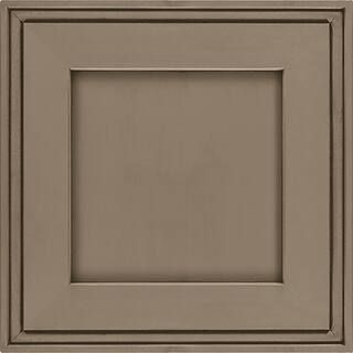 Darcy 14 1/2 x 14 1/2 in. Cabinet Door Sample in Maple Monument | The Home Depot