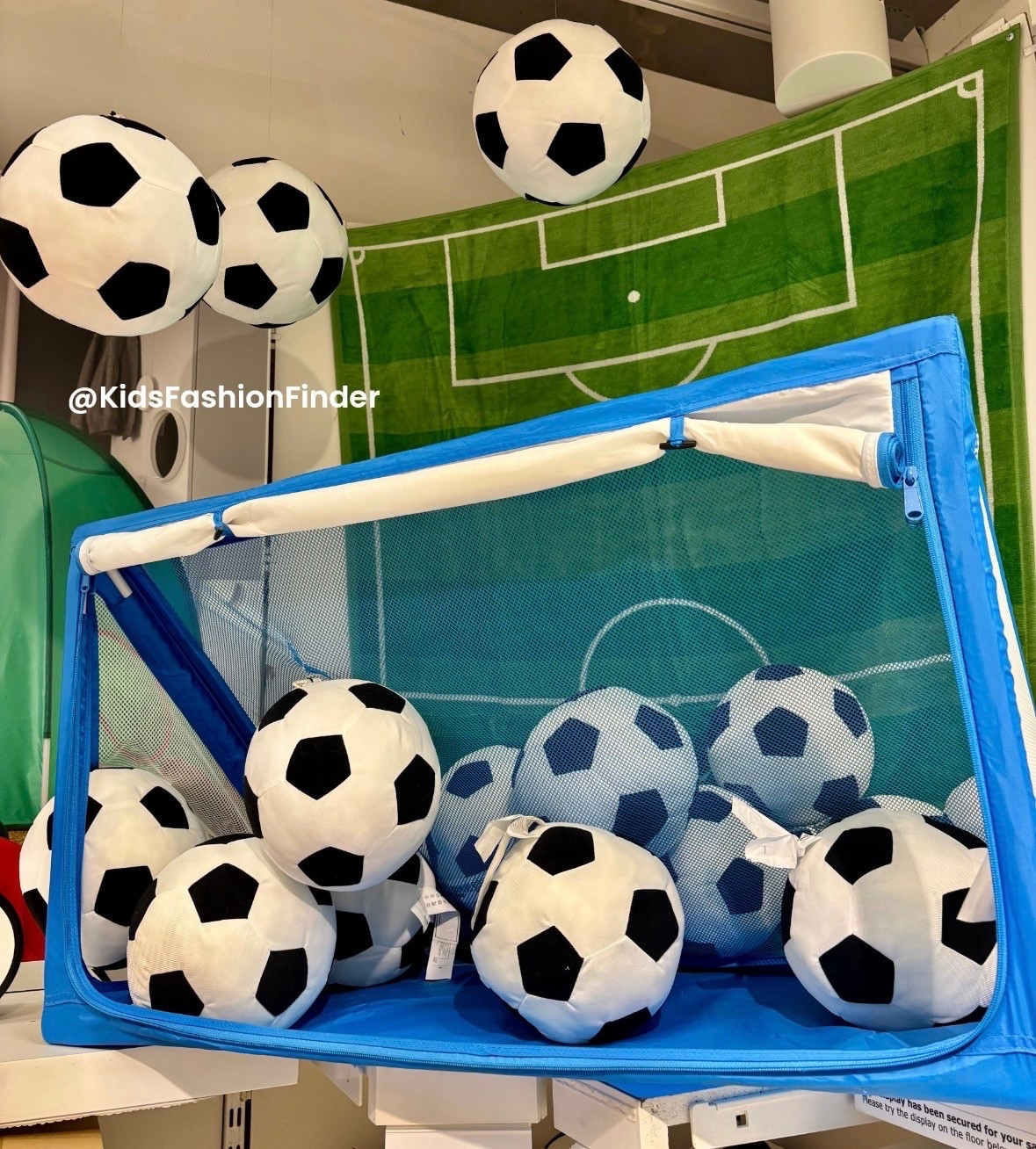 ⚽️💛 Love this soft soccer toy!

Perfect  for toddlers. A mini goal — and it doubles as storage 🙌

Fun to play and keeps things tidy at the same time! 

#KidsToys #SoccerKids #ToyStorage #ToddlerFun #PlayroomInspo #IKEA #MomApproved #LTKFamily

#LTKKids #LTKBaby #LTKHome