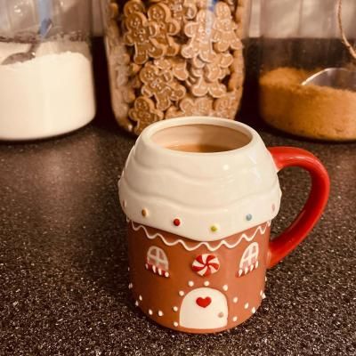13oz Stoneware Gingerbread House Mug - Threshold&#8482; | Target