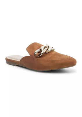 Crown & Ivy™ Alli Chain Mules | Belk