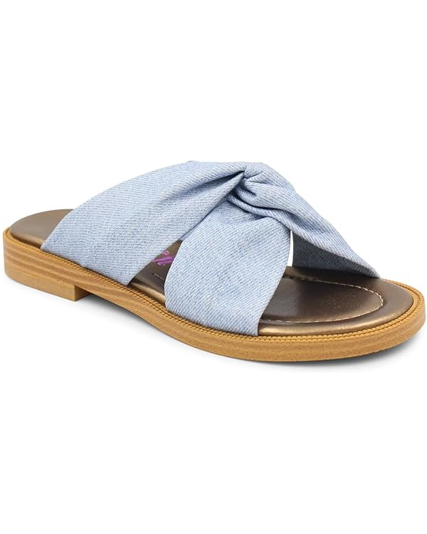 Blowfish Malibu Women's Adios Slide Sandal, Blue Denim, 6.5 : Amazon.ca: Clothing, Shoes & Access... | Amazon (CA)