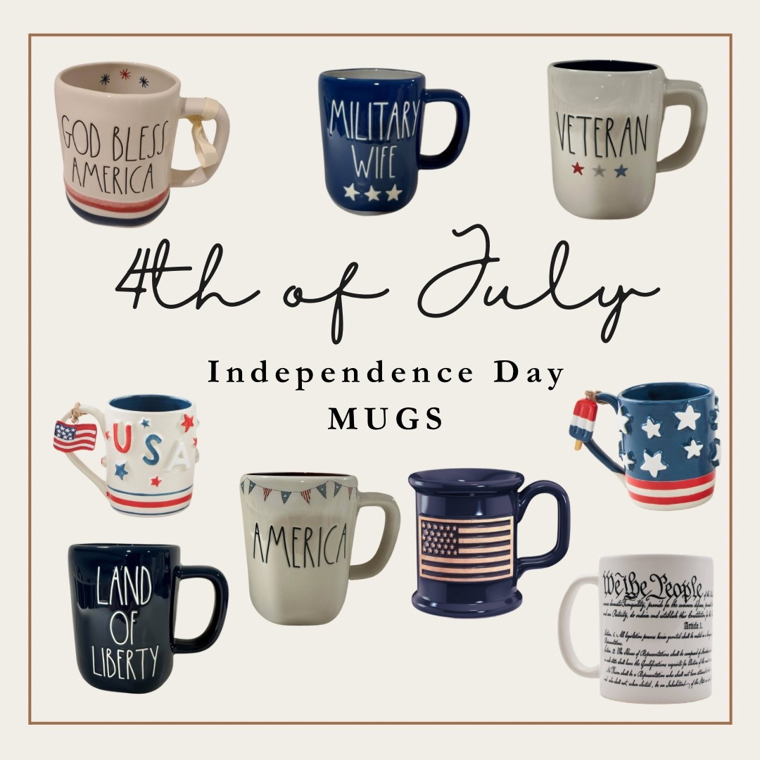 4th of July / Independence Day Mugs ☕️🇺🇸

#LTKHome #LTKParties #LTKSeasonal