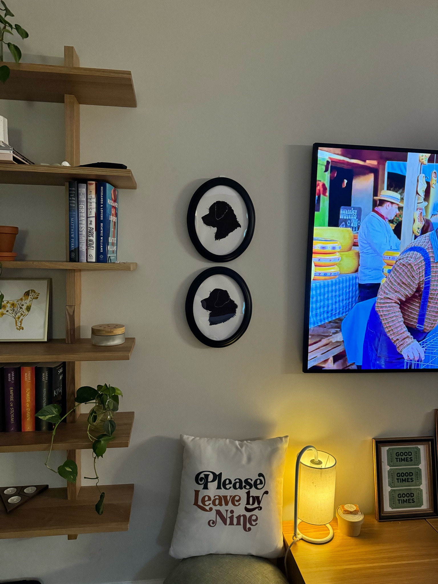 dog silhouettes! 

#LTKHome