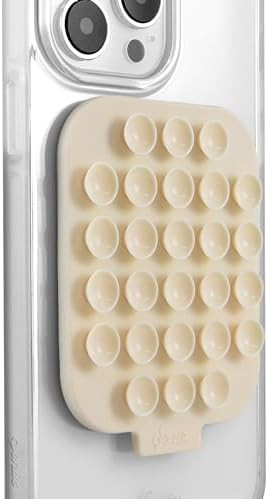 Sonix | Magnetic Silicone Suction Cup Phone Mount for iPhone | Compatible with MagSafe | Off Whit... | Amazon (US)