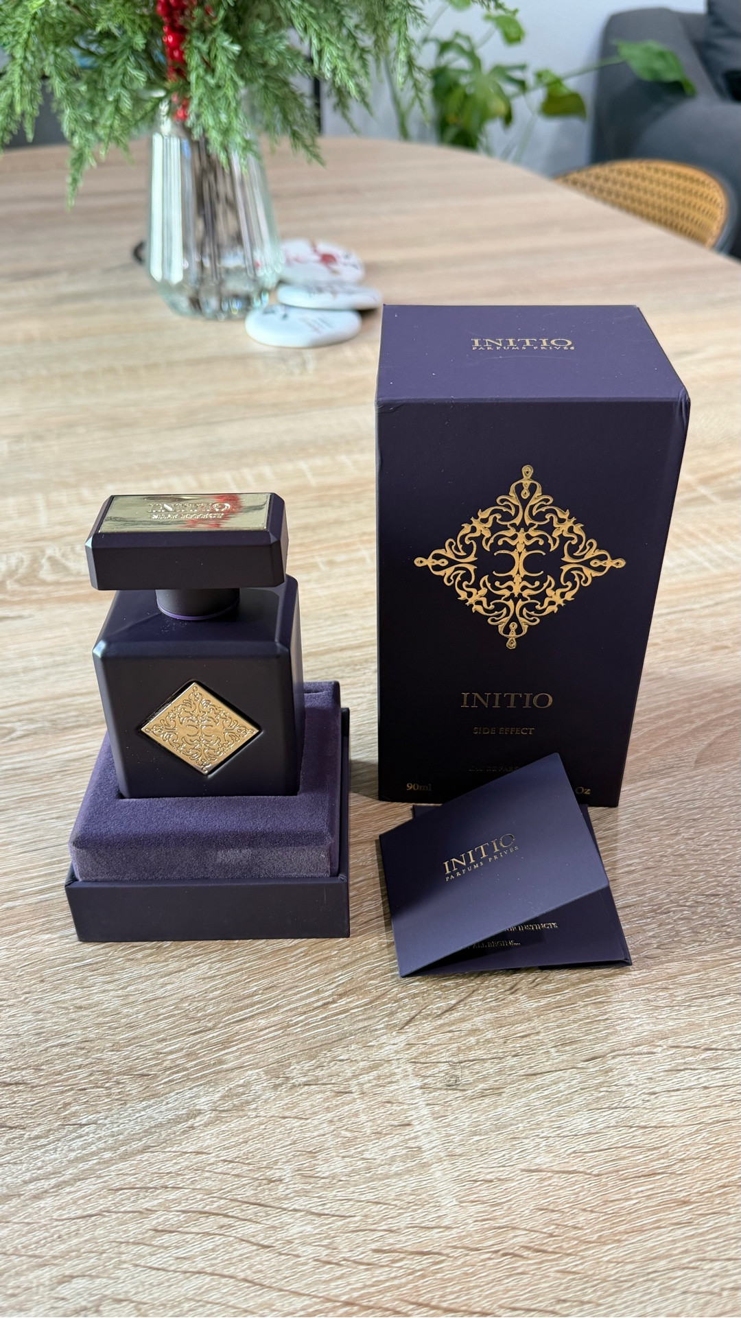 Unboxing my new favorite scent 🙂✨ #initiosideeffect #fragrance 