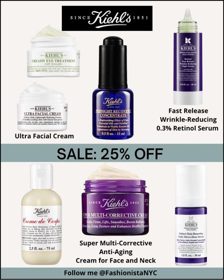 Spring clean your Skincare Routine and Shop the Friends + Family #SALE at Kiehls and SAVE 25% off on your favorites!!! Beauty - Skincare

Follow my shop @fashionistanyc on the @shop.LTK app to shop this post and get my exclusive app-only content!

#liketkit #LTKbeauty #LTKsalealert #LTKFind
@shop.ltk
https://liketk.it/4549h