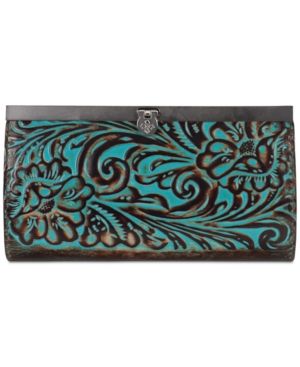 Patricia Nash Turquoise Tooled Cauchy Wallet | Macys (US)