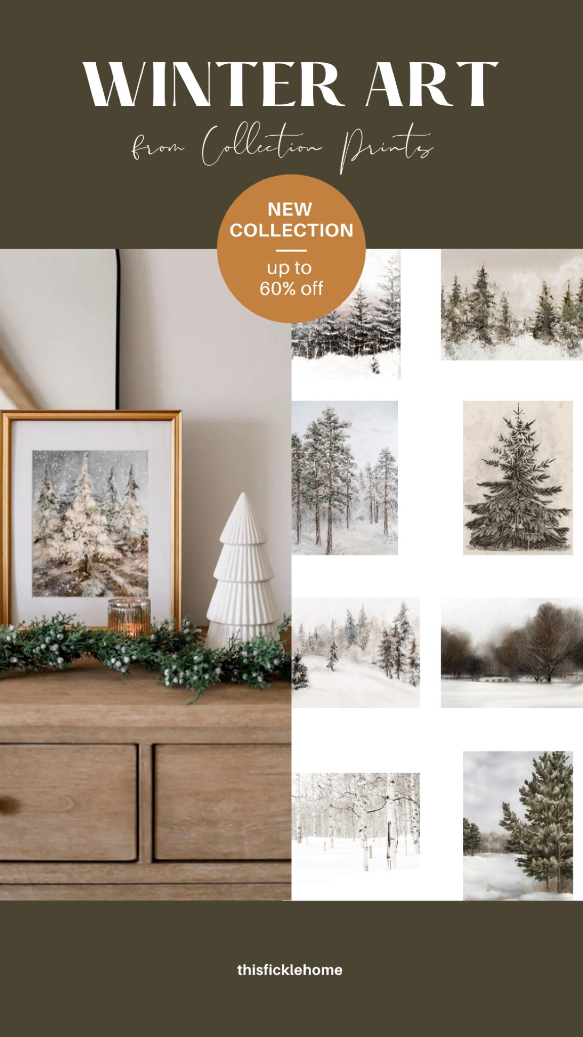 Winter artwork, holiday art, holiday art digital download, Collection Prints, snowy art.

#LTKhome #LTKSeasonal #LTKsalealert