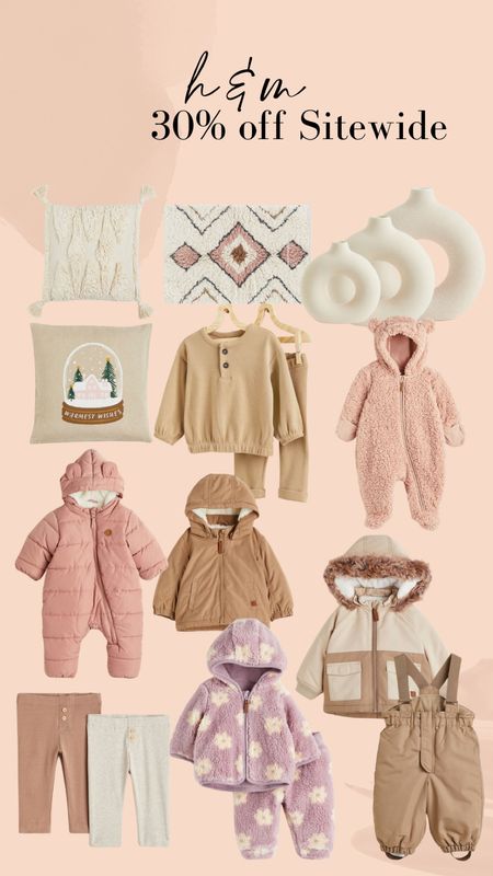 39% off sitewide H&M holiday / winter home and kids / baby clothes!

#LTKHoliday #LTKCyberweek #LTKGiftGuide