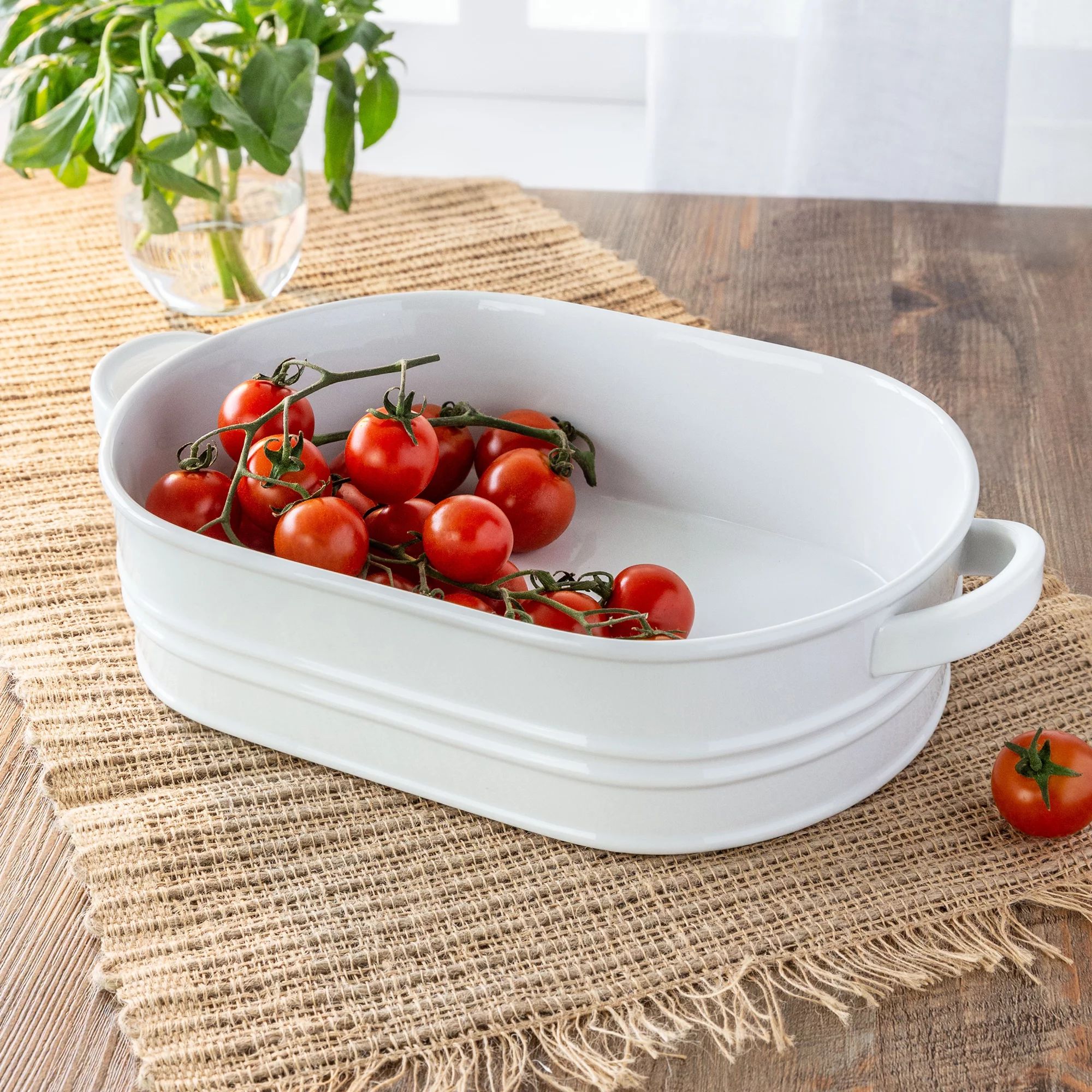 Better Homes & Gardens Porcelain Bakeware Serve Dish, Oven to Table - Walmart.com | Walmart (US)