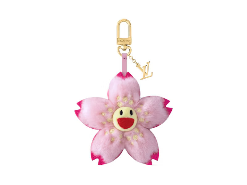 Women's Louis Vuitton x Takashi Murakami Cherry Blossom Bag Charm in Pink | StockX