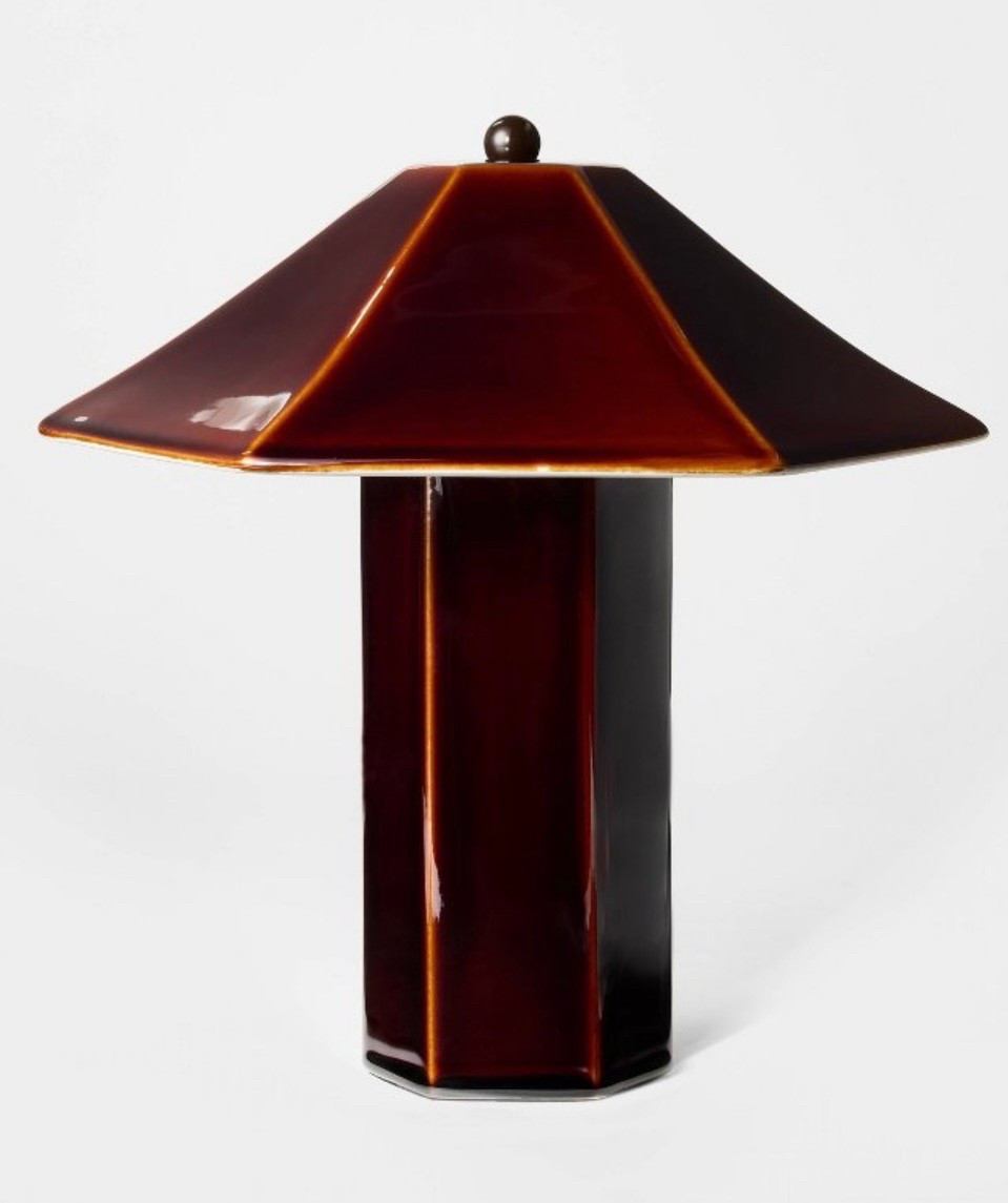 Burgundy lamp | unique lamp | target finds

#LTKSeasonal #LTKHome