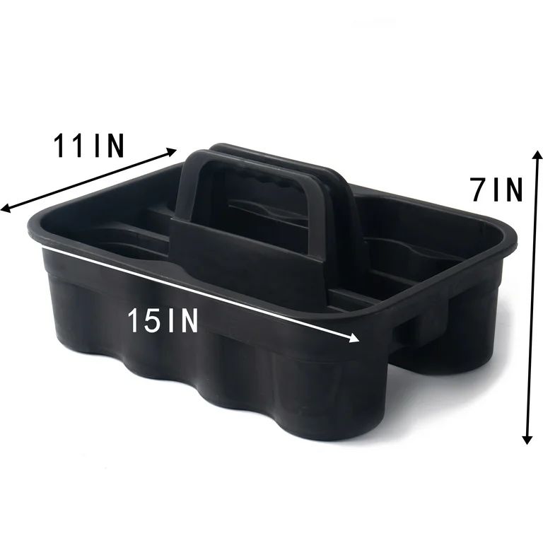 Matthew Large Plastic Tote Tool & Deluxe Supply Cleaning Caddy with Handle Portable Shower Basket... | Walmart (US)