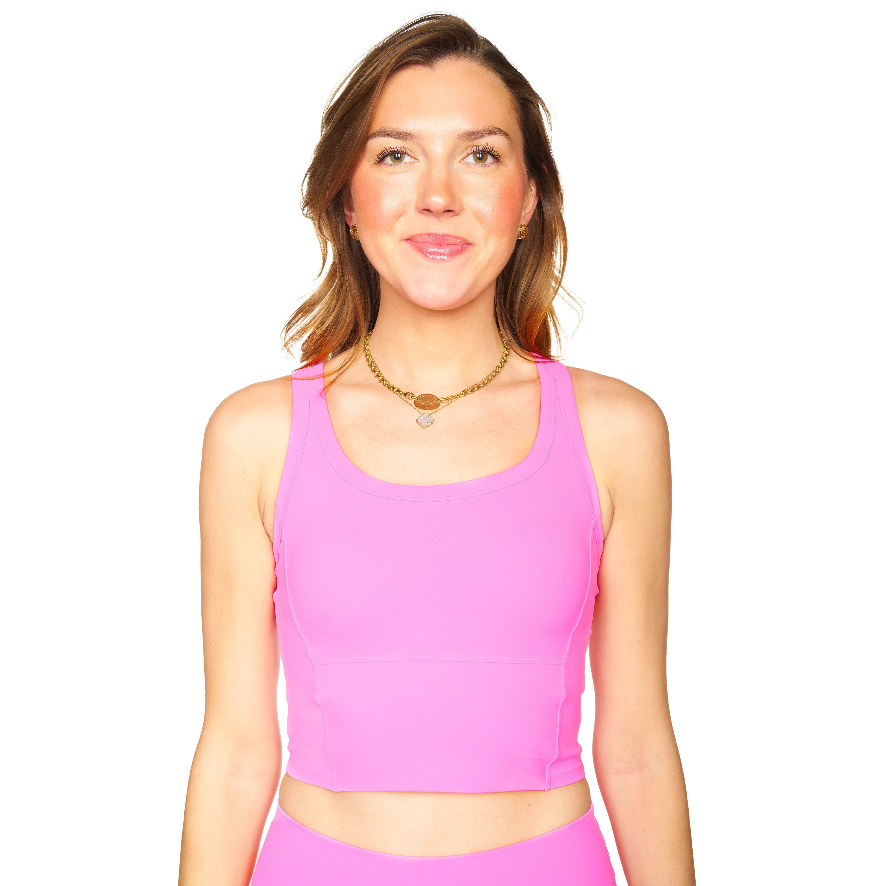 The Mila Tank - Bubblegum | That Girl Kate