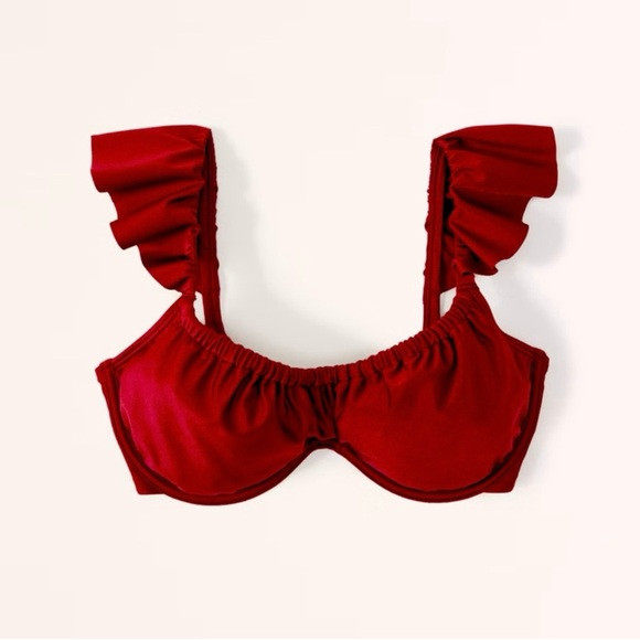 Abercrombie Curve Love Ruffle Strap
Underwire Bikini Top (NWT) | Poshmark