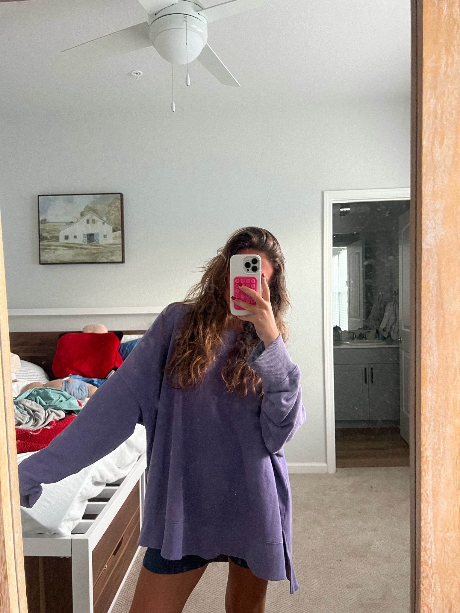 I seriously love this sweatshirt so much. Reminds me of an Aerie sweatshirt but got her from Walmart at such an affordable price. I want every color. 

#LTKfindsunder100 #LTKbeauty