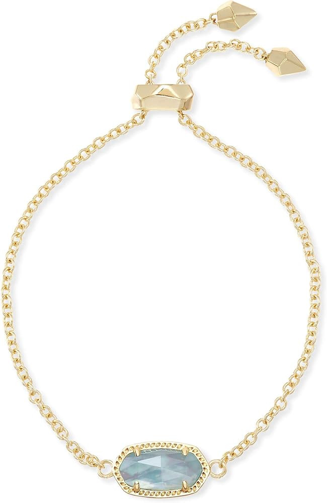 Kendra Scott Elaina Adjustable Chain Bracelet for Women, Fashion Jewelry, Gold-Plated | Amazon (US)