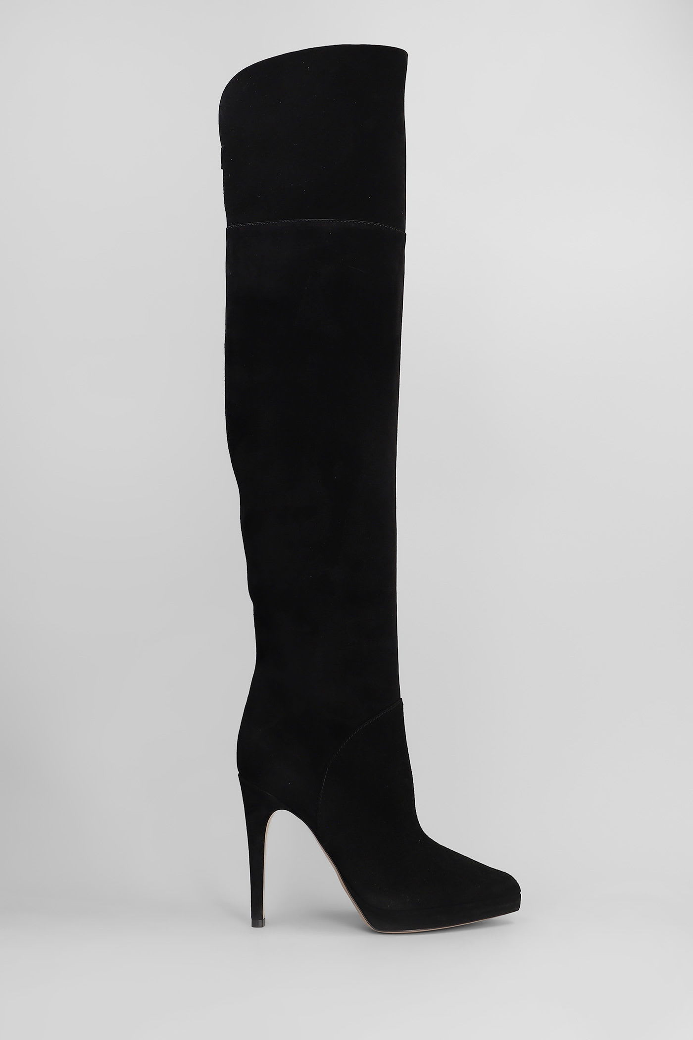 Casadei High Heels Boots In Black Suede | Italist.com US