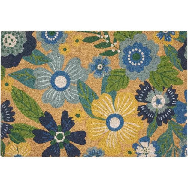 Nourison Waverly Wav17 Greetings WGT47 Door Mat | Target