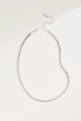 Herringbone Chain Necklace | Anthropologie (US)