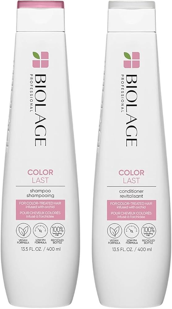 Biolage Color Last Shampoo & Conditioner Set | Helps Protect Hair & Maintain Vibrant Color | For ... | Amazon (US)