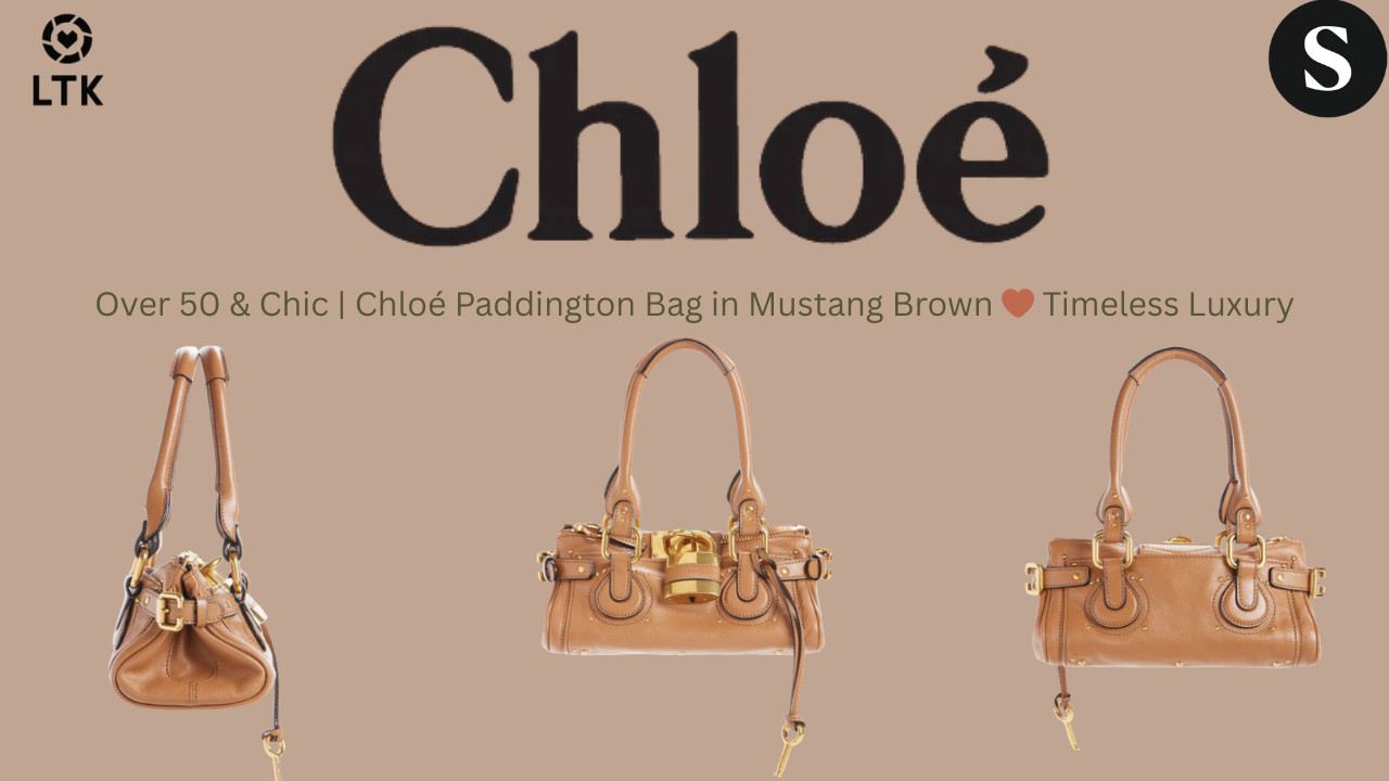 Over 50 & Chic | Chloé Paddington Bag in Mustang Brown 🤎 Timeless Luxury


A true fashion icon 🤎 This is the Chloé Paddington bag in grained leather in the rich Mustang Brown shade — a luxury classic that never goes out of style.
Known for its soft leather, slouchy silhouette, and signature oversized padlock, the Paddington is the definition of effortless, grown-woman luxury. Perfect for everyday wear, casual chic outfits, and elevated street style.
✨ Over 50 & Chic approved 👜 Classic investment bag 🤎 Neutral brown that works year-round
Shop luxury finds like this through my ShopMy + LTK storefronts.


ShopMy:
https://shopmy.us/shop/collections/3337658


LTK:


The Chloé Paddington bag features supple grained leather, a relaxed slouchy shape, and the iconic oversized padlock detail. The Mustang Brown color makes it a versatile neutral that pairs beautifully with denim, knits, trench coats, and modern minimalist looks.


#Over50AndChic
#ChloePaddington
#DesignerHandbag
#LuxuryStyle
#QuietLuxury
#LuxuryBags
#BrownHandbag
#ClassicStyle
#TimelessFashion
#LuxuryFinds


Chloé Paddington bag, Chloe Paddington Mustang Brown, luxury handbags over 50, designer bags for women, classic designer handbag, quiet luxury handbags, brown leather designer bag, luxury fashion over 40, timeless handbags, Chloe bag review 

 #LTKGiftGuide #LTKHoliday #LTKSeasonal