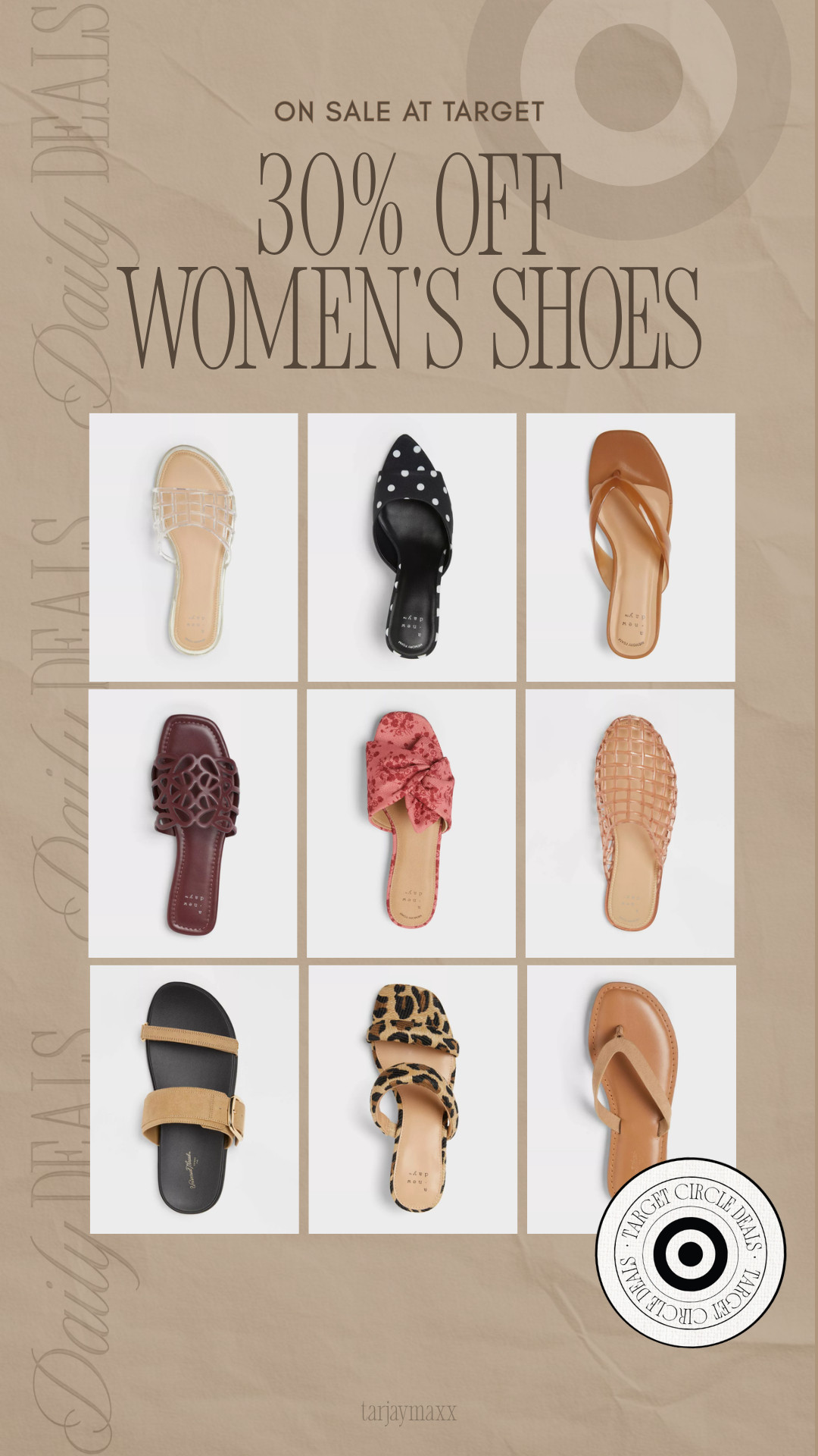 Target Circle Week is coming through with the summer shoe deals 👡 Select women's footwear is 30% off, including sandals, slides, woven styles, and some really cute vacation ready finds! wedding guest dress summer, summer outfits, summer dresses, country concert outfits, date night outfits, plus size fashion, business casual workwear, vacation outfits beach, work outfits, travel outfits, target finds, target deal, target circle week, target circle, women's footwear, target shoes, sandals, summer sandals, woven sandals 

 #LTKgrwm #LTKootd #LTKSeasonal