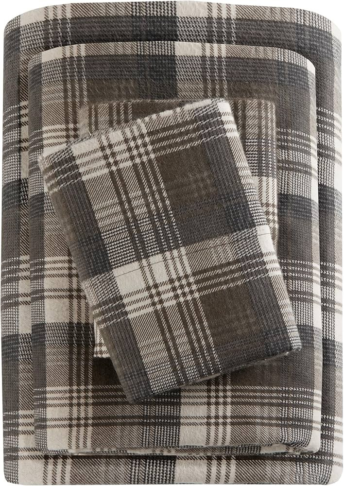 Woolrich Cotton Sheet Set Cottage Charms Print, 100% Cotton Flannel Sheets Warm & Fuzzy Bedding S... | Amazon (US)