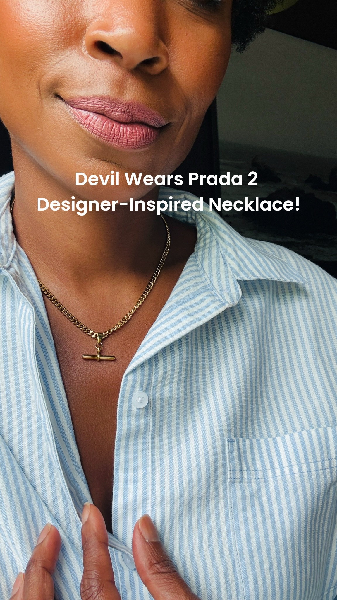 Immediately add to cart. Loved the necklace in the movie (fun fact- it was about $15,000) and was thrilled to find this one. It’s one of those necklaces you can wear every day. Waterproof and looks more expensive than it is! Also linked other options!

#LTKOver40 #LTKSaleAlert #LTKootd