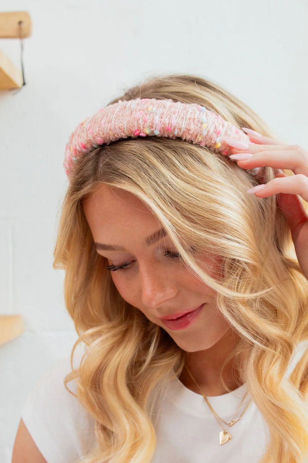 Pink Confetti Headband | Shop Andi