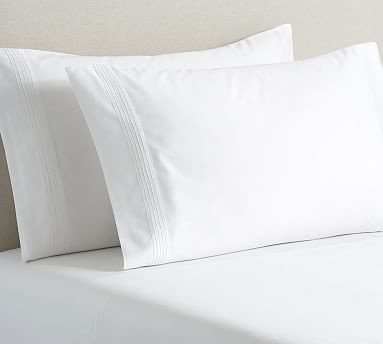 500-Thread-Count Sateen Sheet Set | Pottery Barn (US)