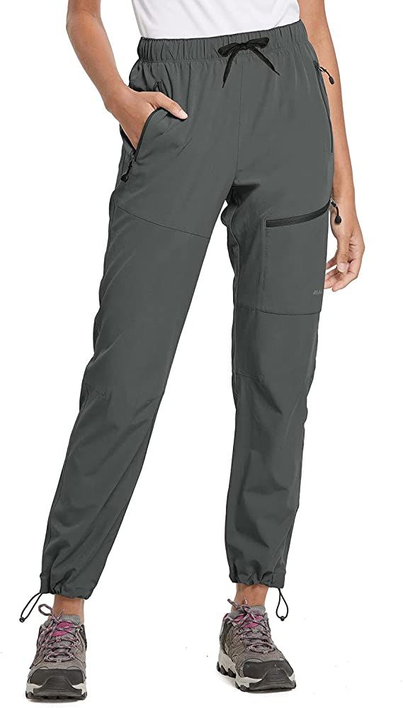 BALEAF Women's Hiking Pants Quick Dry Water Resistant Lightweight Joggers Pant for All Seasons El... | Amazon (US)