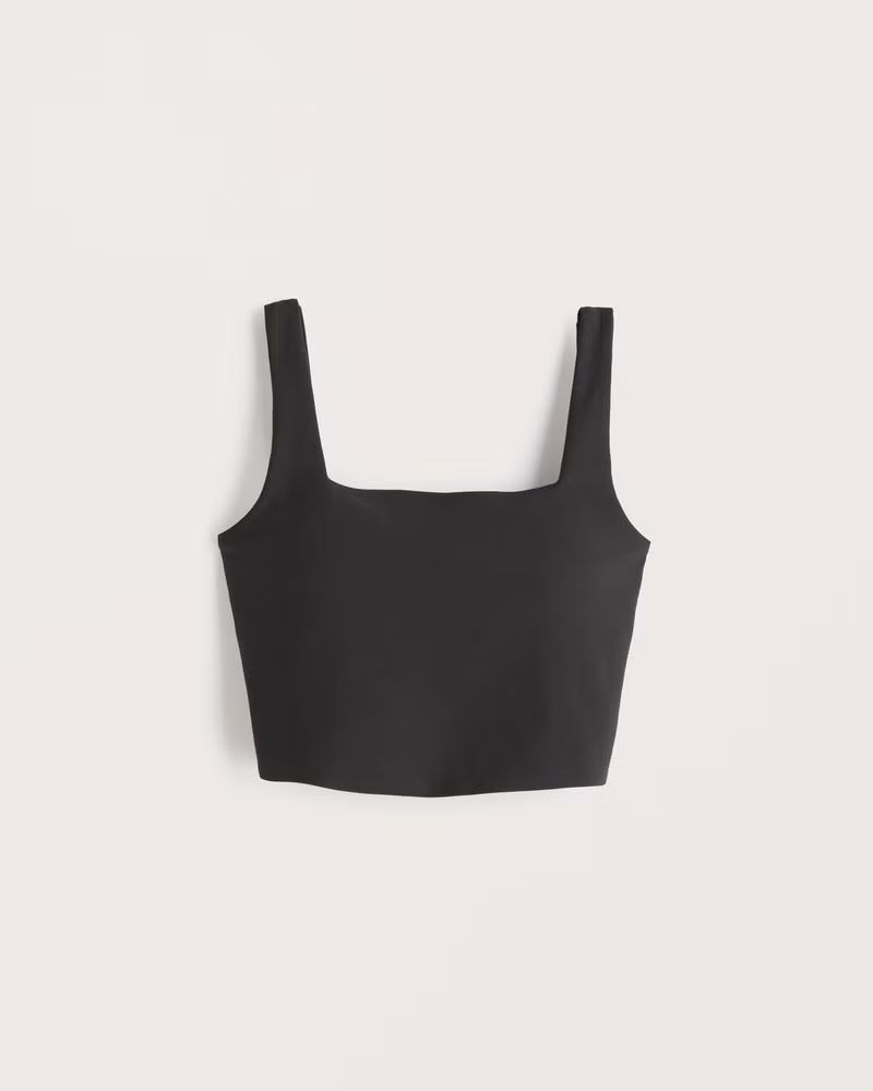 Active Squareneck Slim Tank | Abercrombie & Fitch (US)