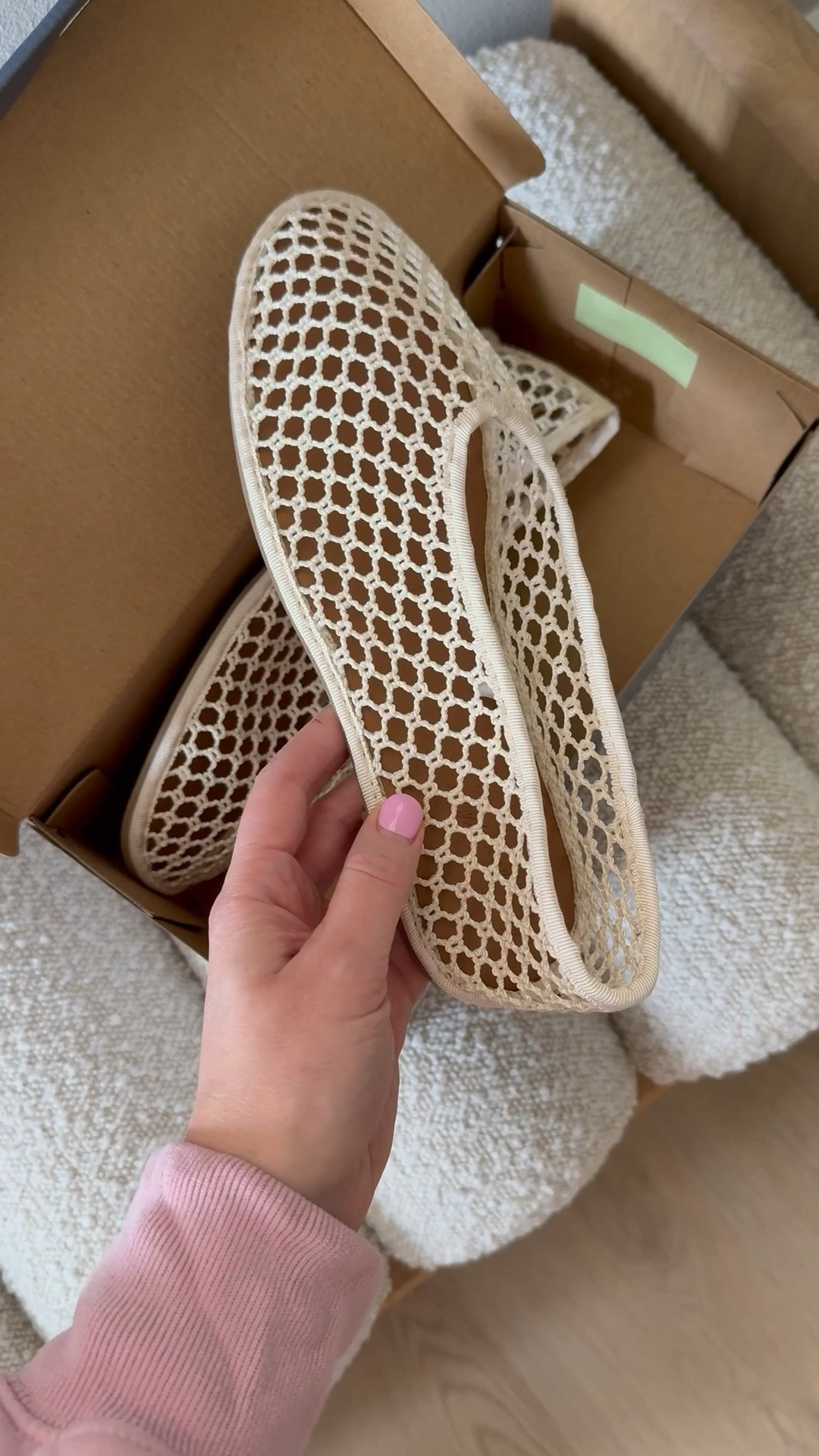 These shoes are SO cute and giving major look for less vibes 👀 currently on sale and under $30 

Mesh flats, ballet flats, summer shoe, target style 

#LTKSaleAlert